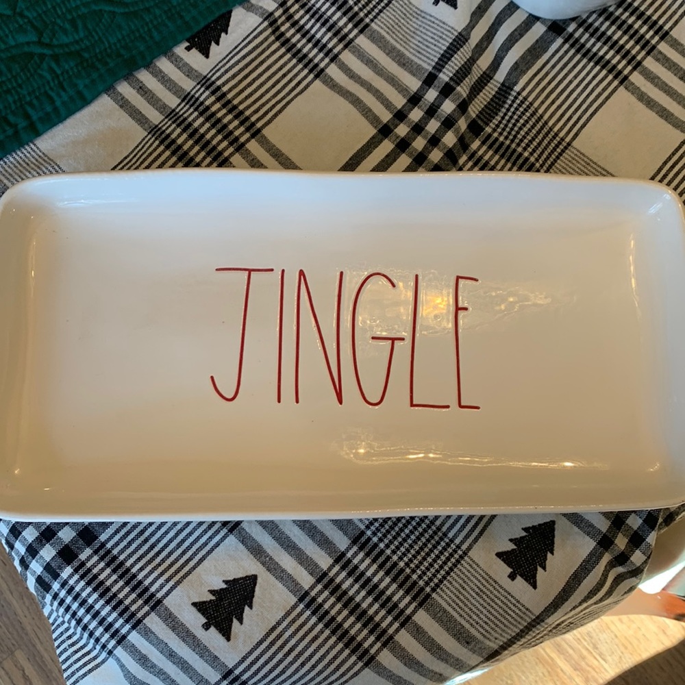 Rae Dunn jingle platter